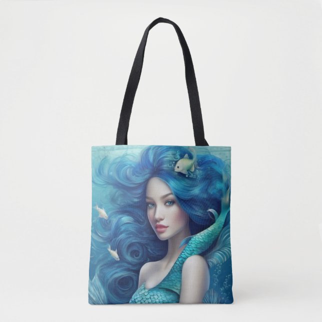 Mermaid  tote bag (Front)