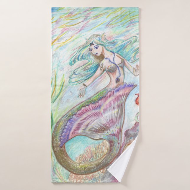 Mermaid Towel Set (Bath Towel)