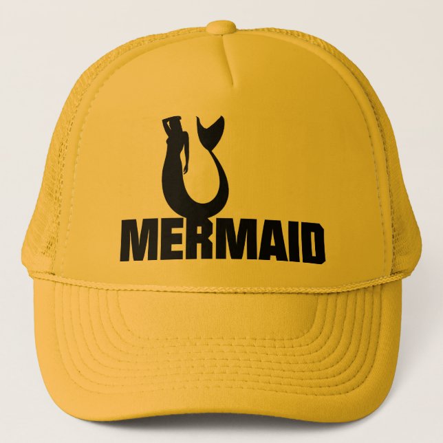 Mermaid Trucker Hat (Front)