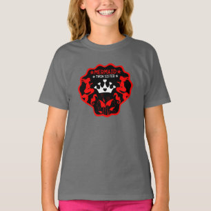  Mermaid Twin Sisters T-Shirt