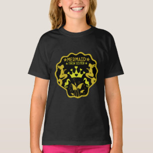  Mermaid Twin Sisters T-Shirt