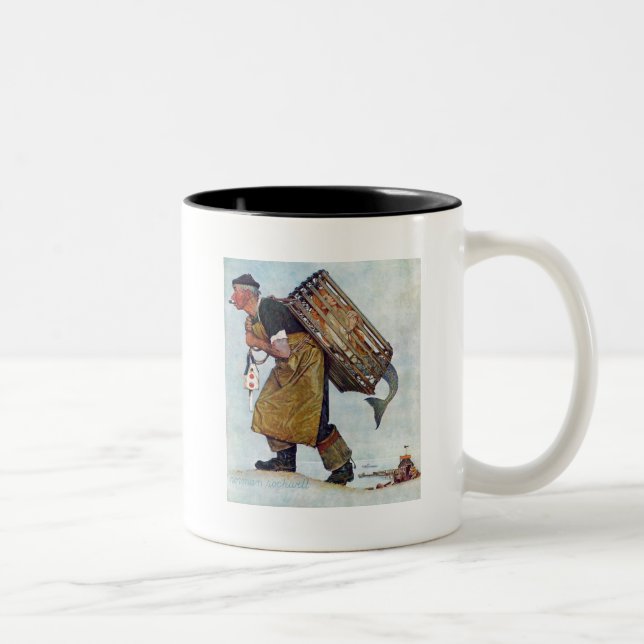Mermaid Two-Tone Coffee Mug (Right)