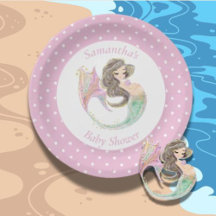 Mermaid under the sea baby shower 
