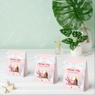 Mermaid Under The Sea Birthday Party Favour Box