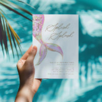 Mermaid Under the Sea Girls Pink Birthday Party