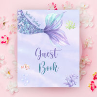 Mermaid Under the Sea Guest book