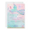 Mermaid Under The Sea Pink Gold Baby Shower