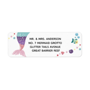 Mermaid Under The Sea Seashells Party