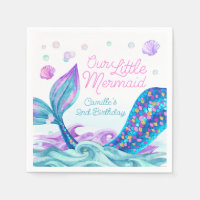 Mermaid Under the Water Birthday Party