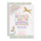 Mermaid & Unicorn Birthday Invitation Magic Party