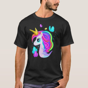 Mermaid Unicorn Mix Cute Magical Fantasy Creature T-Shirt
