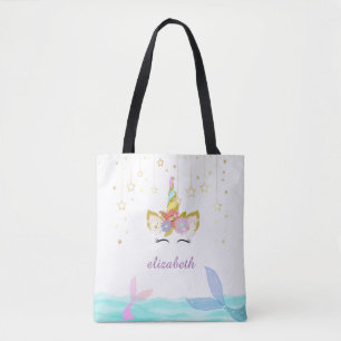 Mermaid Unicorn Shoulder Totes