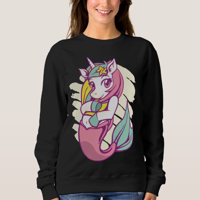 Mermaid unicorn sweatshirt (Front)