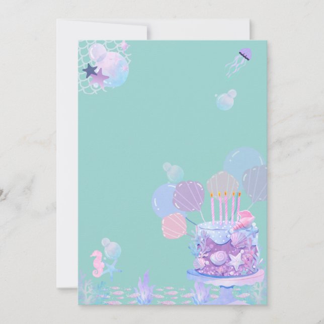 Mermaid Vibes Announcement (Front)