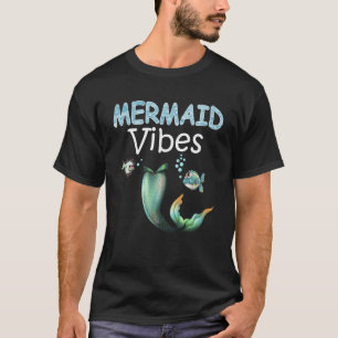Mermaid Vibes Cool Family Matching Set T-Shirt