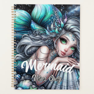 Mermaid Vibes Only Planner – Fantasy Ocean-Themed 