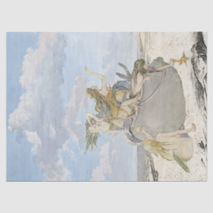 Mermaid Vintage Decoupage Beach Starfish Ocean  Ti Tissue Paper