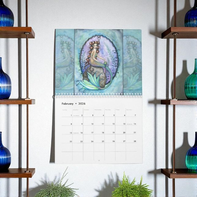 Mermaid Wall Calendar by Molly Harrison (Creator Uploaded)