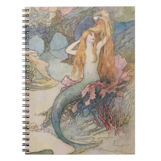 Mermaid  Warwick  Goble Notebook (Front)