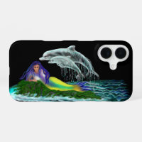 Mermaid with Dolphins