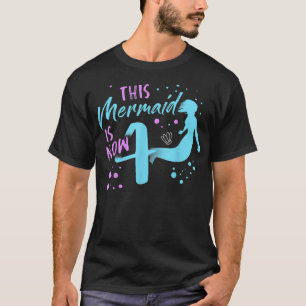 Mermaid Women Little Party Kids Teens 7 T-Shirt