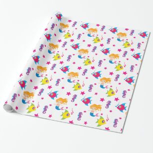 Mermaid Wrapping Paper