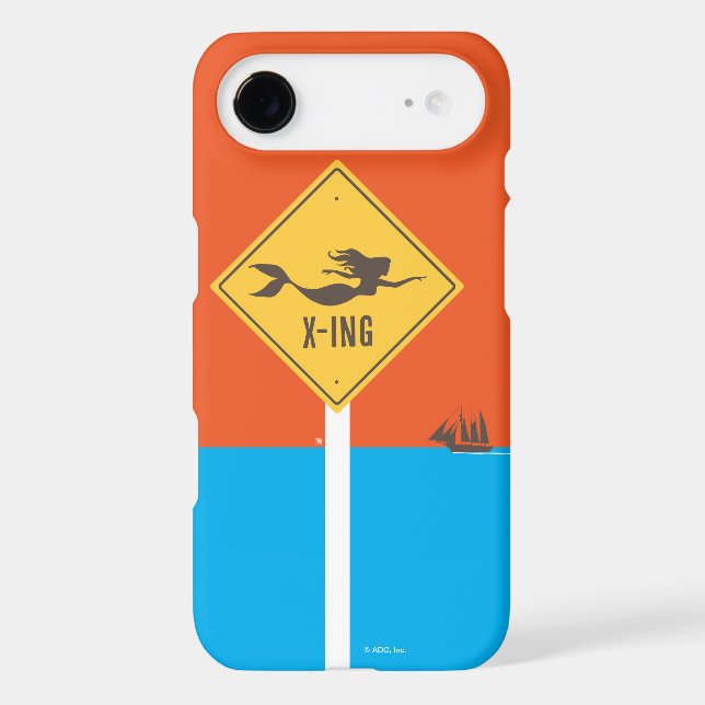 Mermaid X-ing Case-Mate iPhone Case (Back)