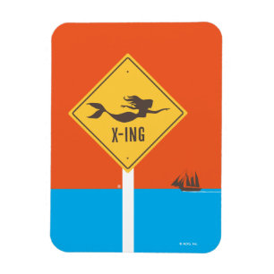 Mermaid X-ing Magnet