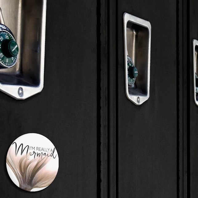 #MermaidLife Im Really a Mermaid | Rose Gold Tail Magnet (Creator Uploaded)