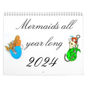 Mermaids all year long calendar