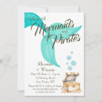 Mermaids and Pirates Birthday
