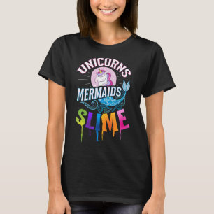 Mermaids And Unicorns For Girls Mermaids Unicorns T-Shirt