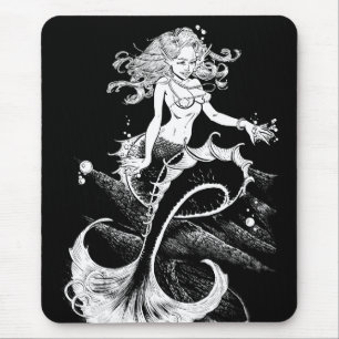 Mermaids Cave Mouse Pad