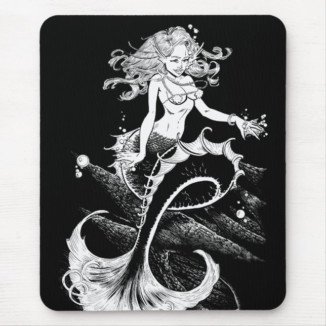 Mermaids Cave Mouse Pad (Front)