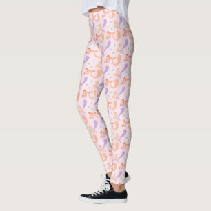 Mermaids   Cute Pastel Bubbles Pattern Leggings