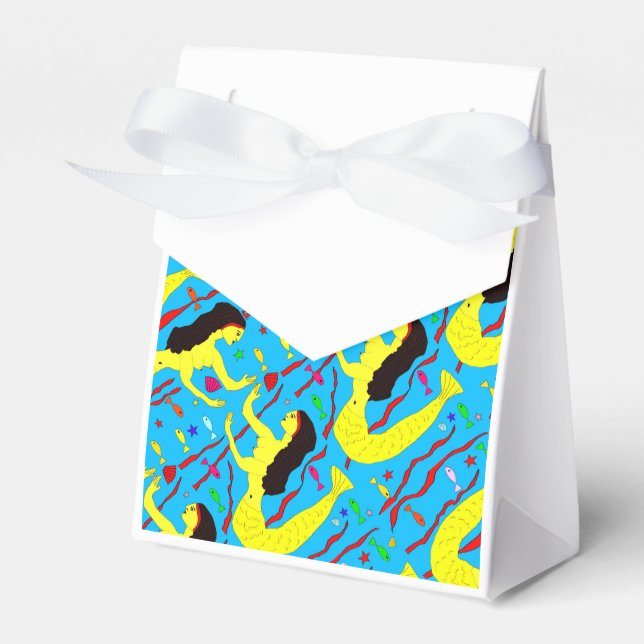 mermaids favour box (Front Side)