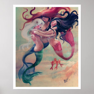 Mermaids "Group Hug" poster