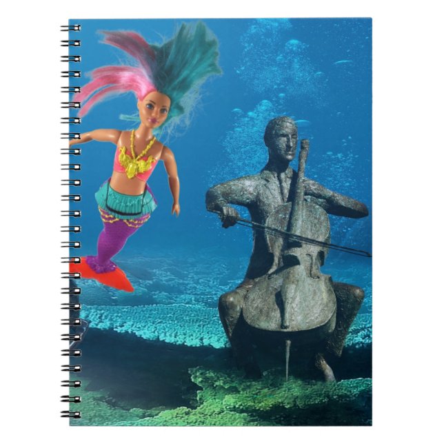 Mermaids having fun. notebook (Front)