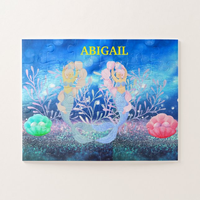 MERMAIDS JIGSAW PUZZLE (Horizontal)