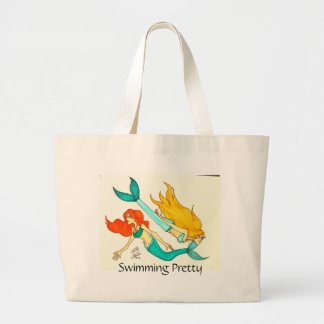 Mermaids Large Tote Bag