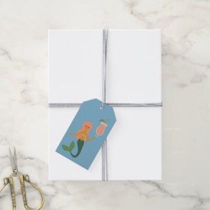 Mermaids + Mai Tais Gift Tags
