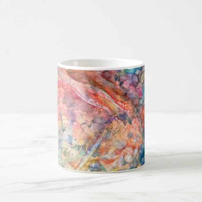 Mermaid's Shadow: Ocean Depths Coffee Mug (Center)