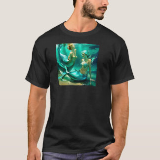 MERMAIDS T-Shirt by Juan Cabana