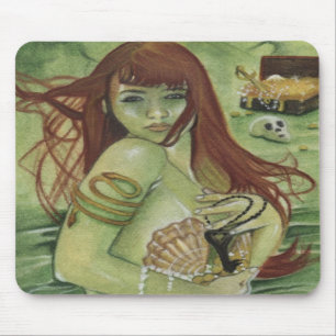 Mermaid's Treasure Mousepad
