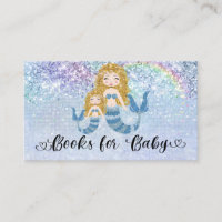 Mermaids Under the Sea Blonde Blue Books for Baby