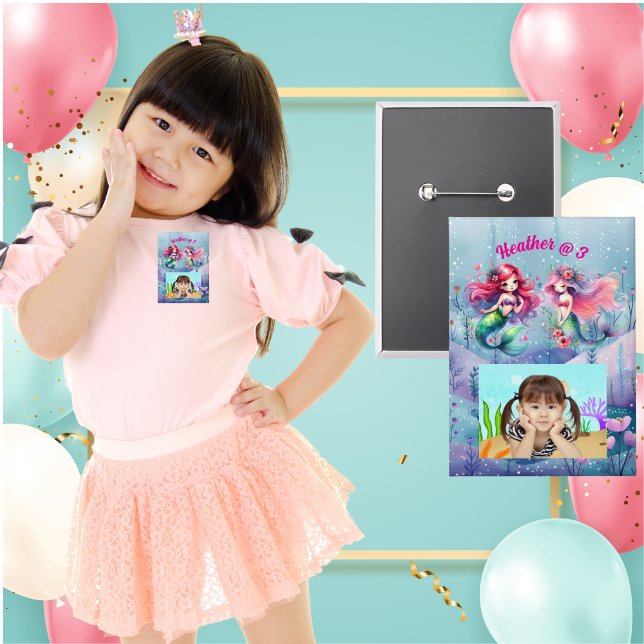 Mermaids Under the Sea Photo Kids Birthday Party  (Creator Uploaded)