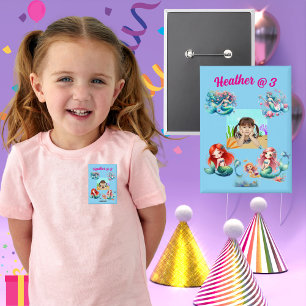 Mermaids Under the Sea Photo Kids Birthday Party 