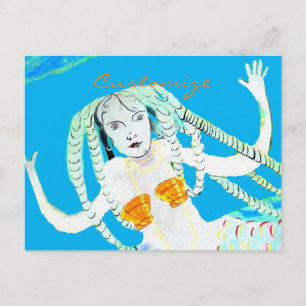Mermaids with Dreadlocks Thunder_Cove Postcard