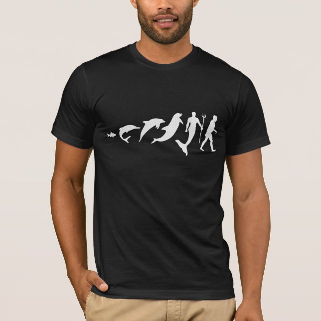 Merman Evolution T-Shirt (Front)