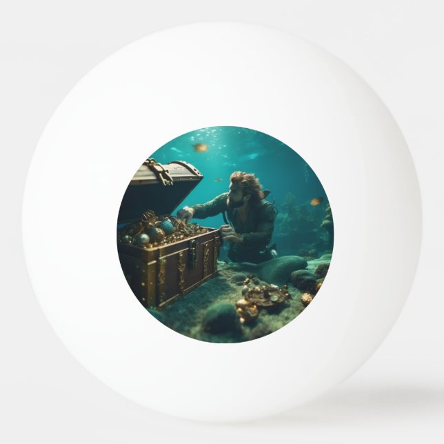 Merman Ping Pong Ball (Front)